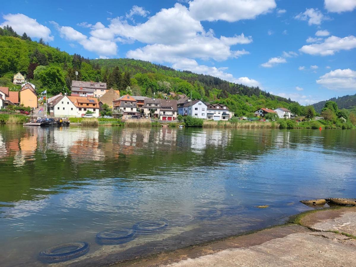 Fewo Am Neckarsteig Mit Anbindung An Heidelberg Neckarsteinach Zewnętrze zdjęcie